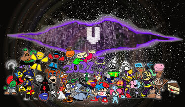 A 2021 Group photo that I doodled and rushed